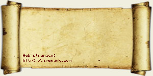 Isidora Tešović vizit kartica